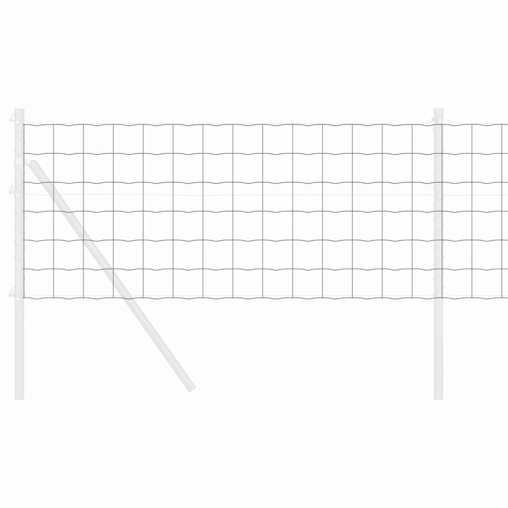 Euro Hejn Grå 0,6 x 50 m PVC-belagt jern
