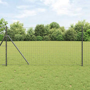 Euro Hejn Grå 1,4 x 10 m PVC-belagt jern