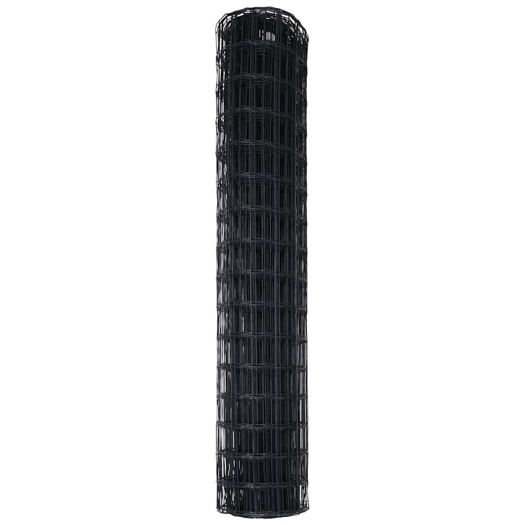 Euro Hejn Grå 1,4 x 10 m PVC-belagt jern