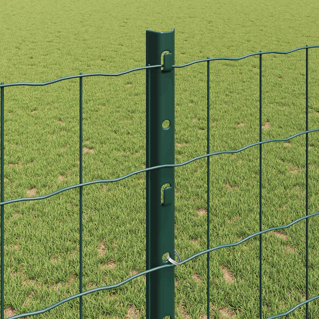 Svejset Trådhegn 10 x 1,2 m (B x H) PVC-belagt stål Grøn Mesh