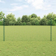 Svejset Trådhegn 10 x 1,2 m (B x H) PVC-belagt stål Grøn Mesh