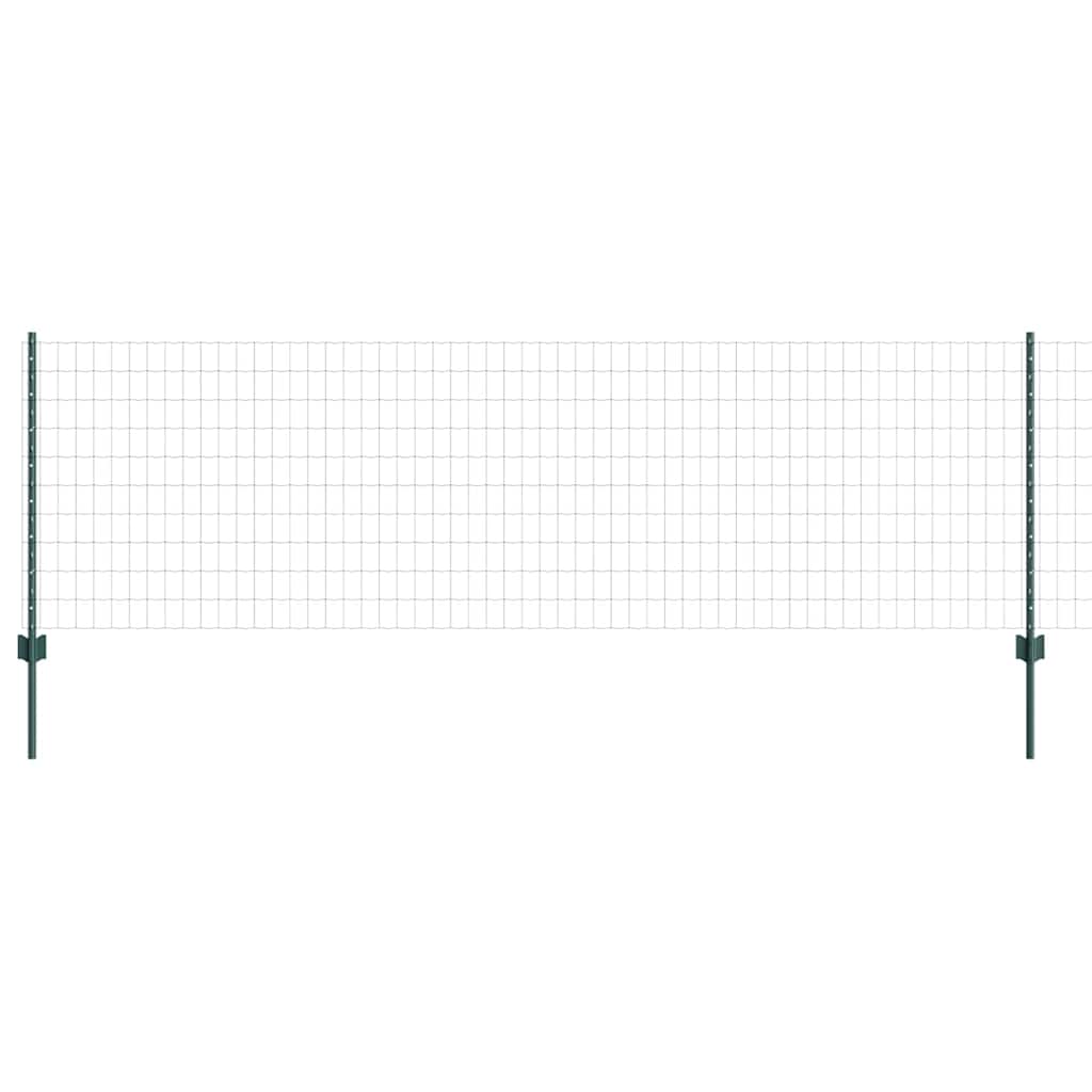 Svejset Trådhegn 25 x 0,8 m (B x H) PVC-belagt stål Grøn Mesh