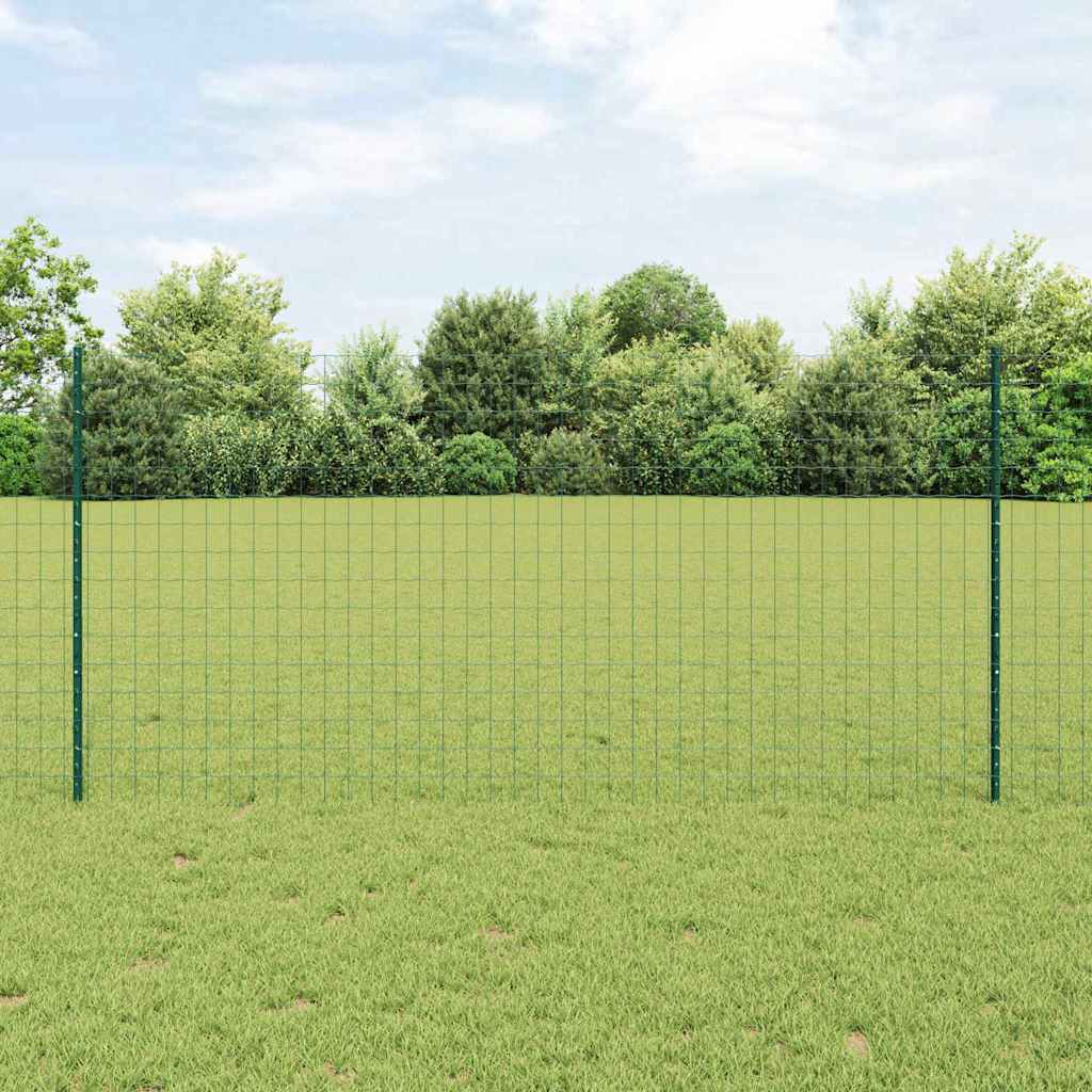 Svejset Trådhegn 25 x 1,2 m (B x H) PVC-belagt stål Grøn Mesh