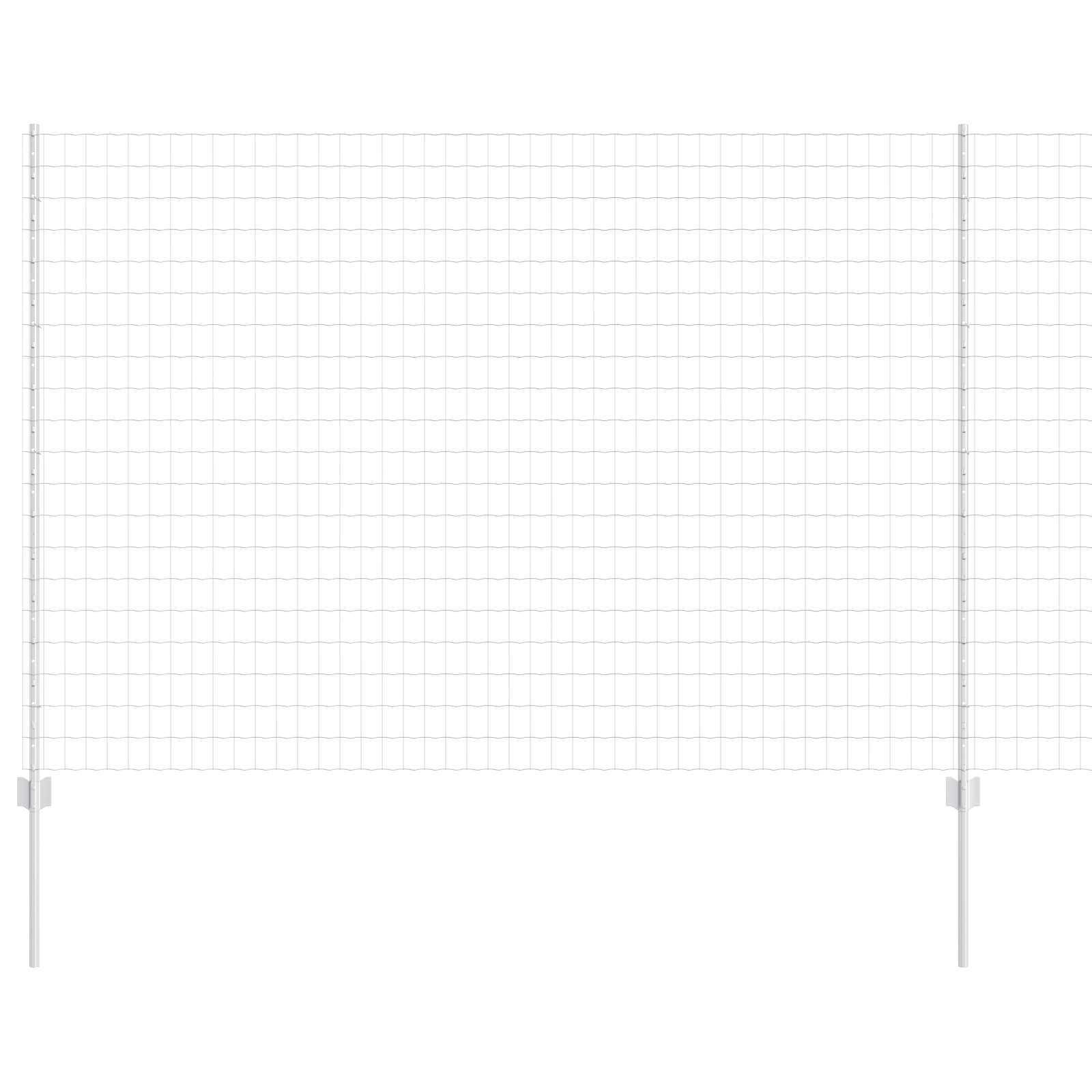 Svejset Trådhegn 10 x 1,5 m (B x H) Hot-Dip Galvaniseret Stål