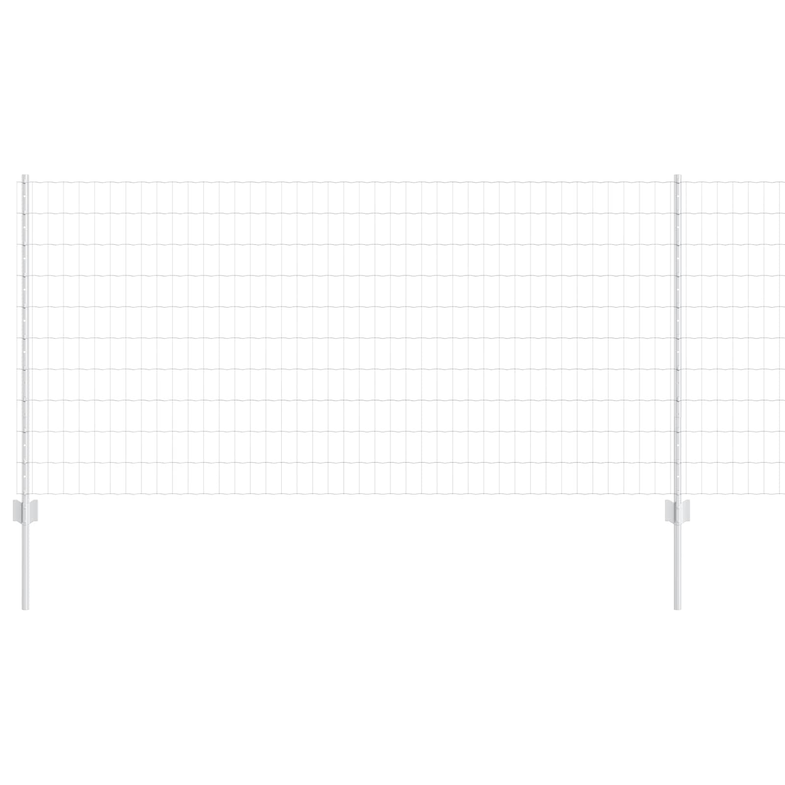 Svejset Trådhegn 25 x 1 m (B x H) Hot-Dip Galvaniseret Stål