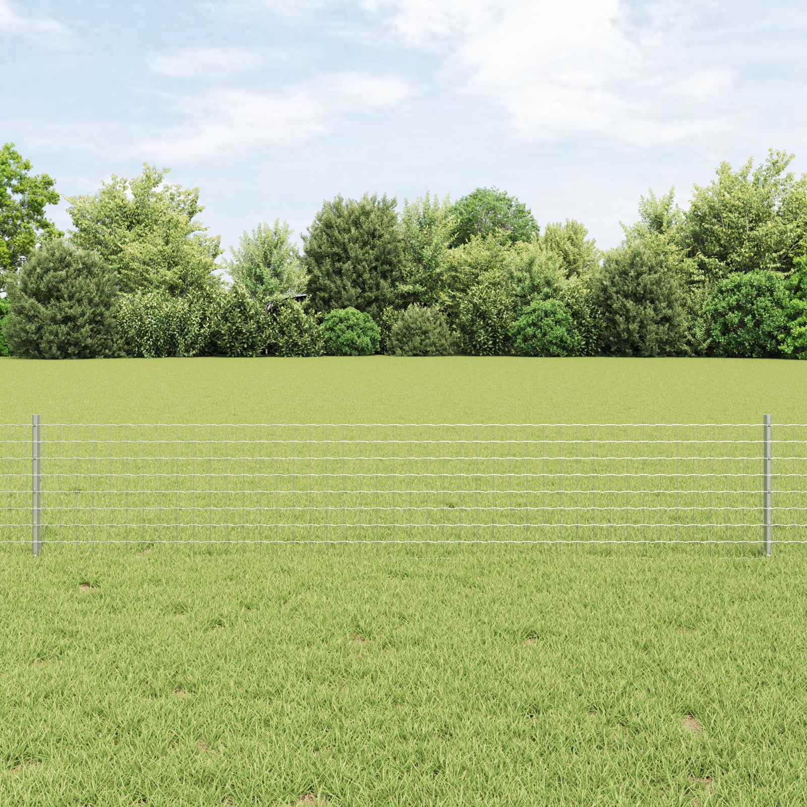 Svejset Trådhegn 50 x 0,4 m (B x H) Hot-Dip Galvaniseret Stål