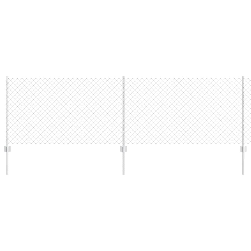 Kæde-link hegn med post 25 x 0,8 m (B x H)
