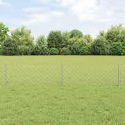 Kæde-link hegn med post 25 x 0,4 m (B x H)