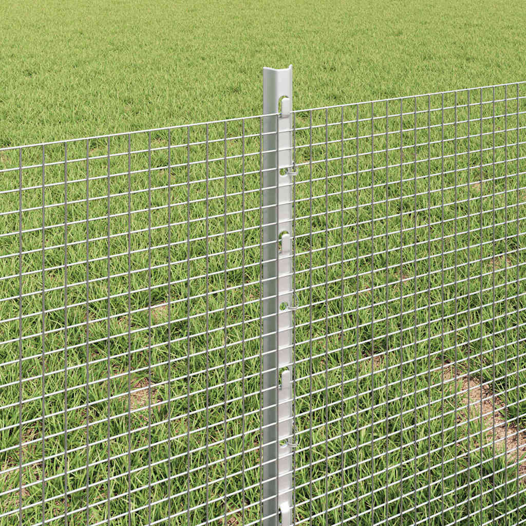 Svejsestålhegn med stolpe 10 x 0,4 m (B x H)