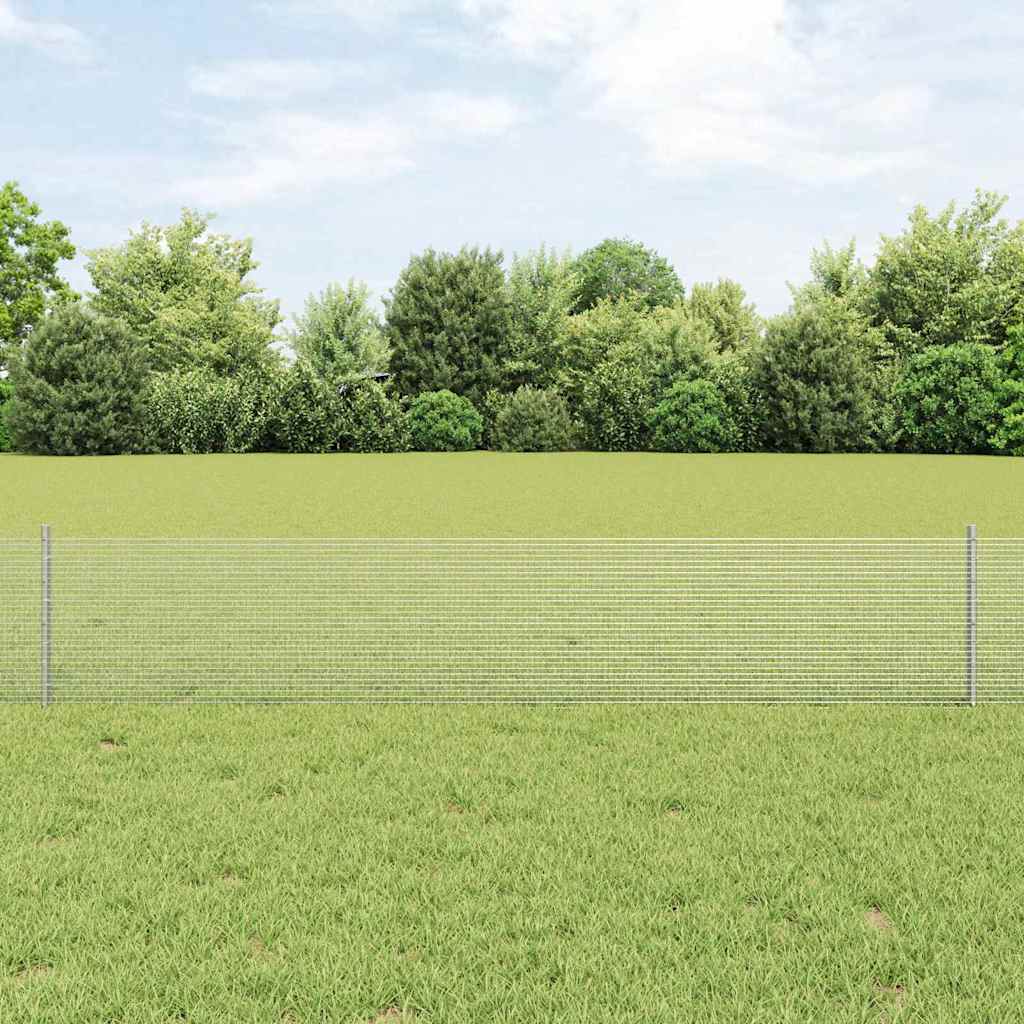 Svejsestålhegn med stolpe 10 x 0,4 m (B x H)