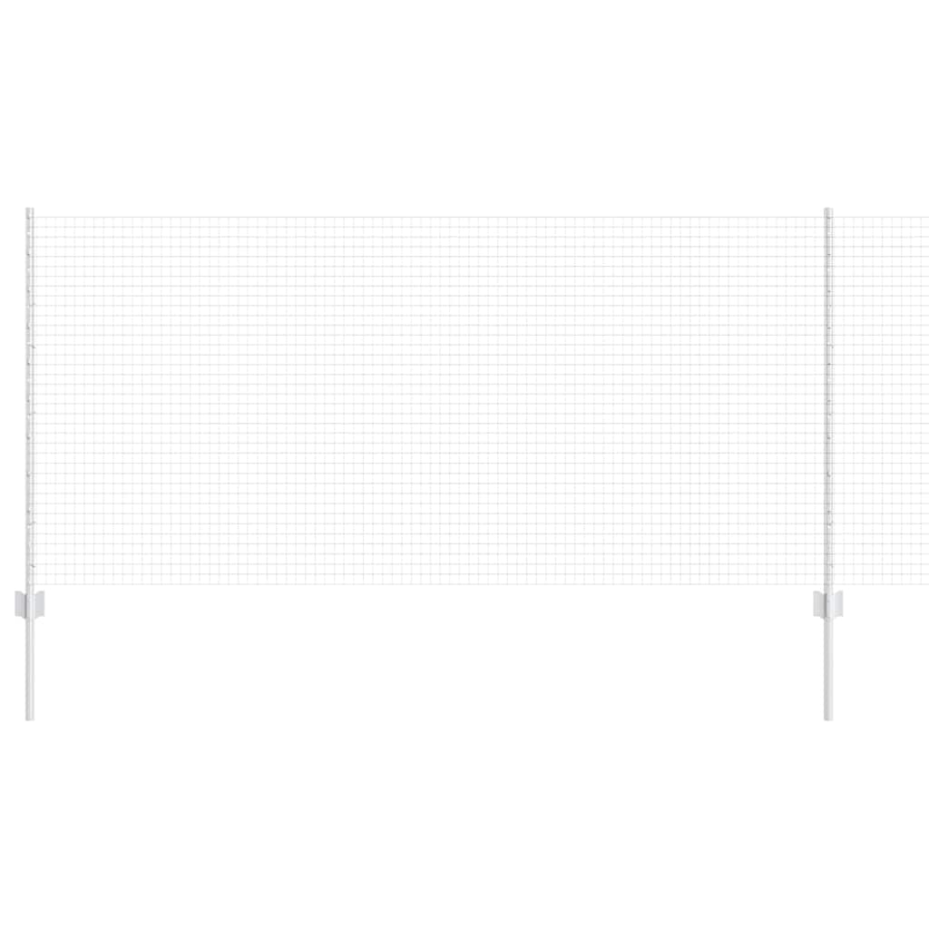 Svejsestålhegn med stolpe 10 x 1 m (B x H)