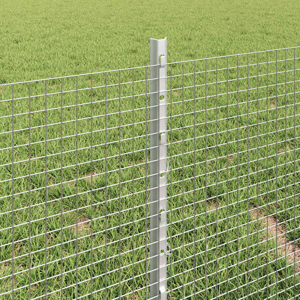 Svejsestålhegn med stolpe 25 x 0,4 m (B x H)