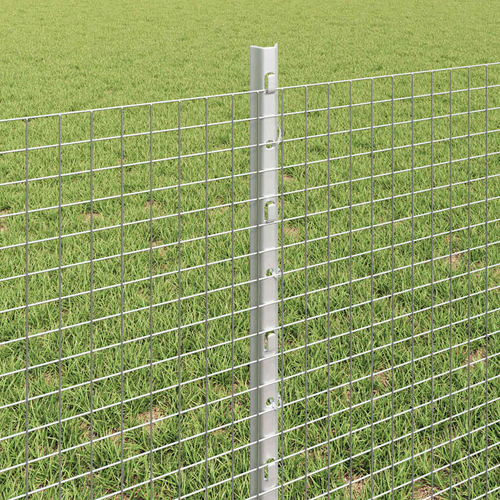 Svejsestålhegn med stolpe 25 x 0,6 m (B x H)