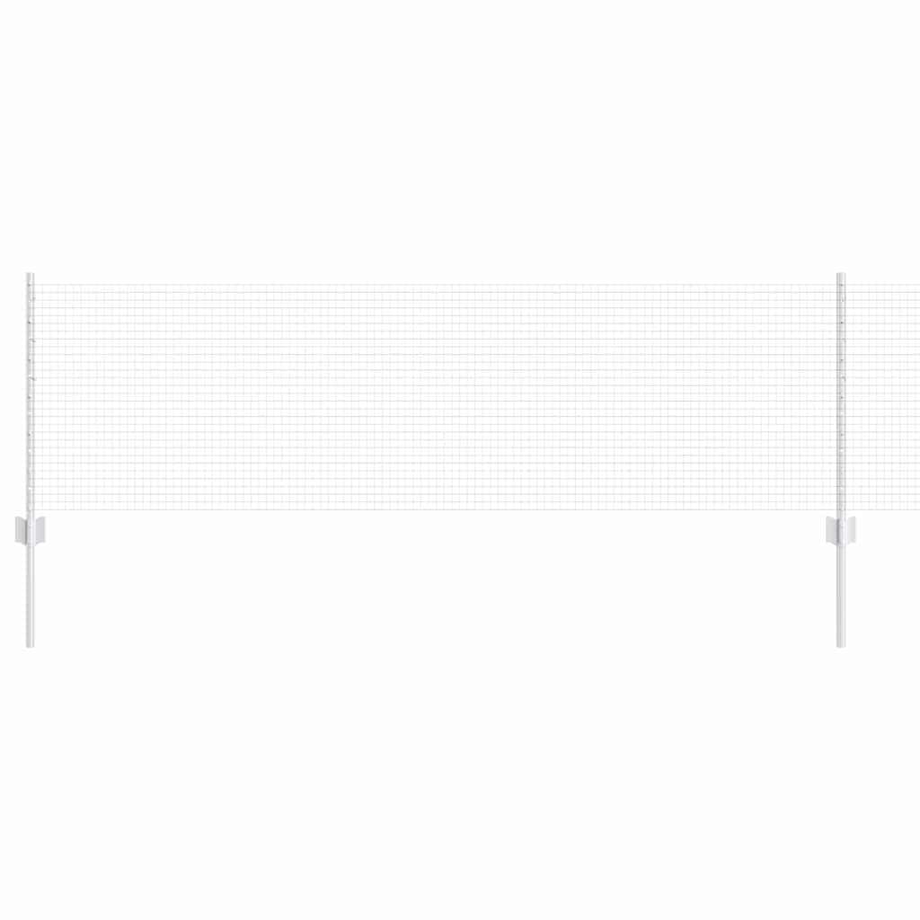 Svejsestålhegn med stolpe 25 x 0,6 m (B x H)