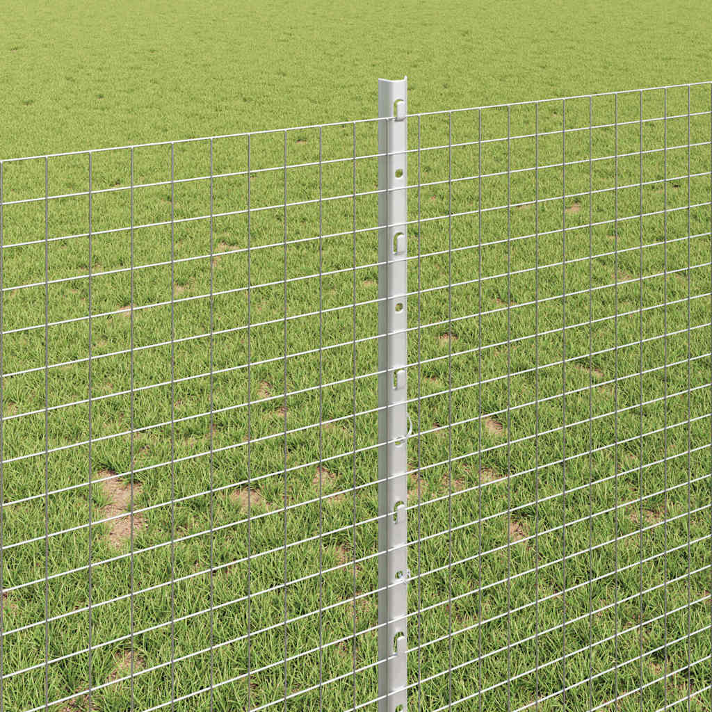 Svejsestålhegn med stolpe 25 x 1 m (B x H)