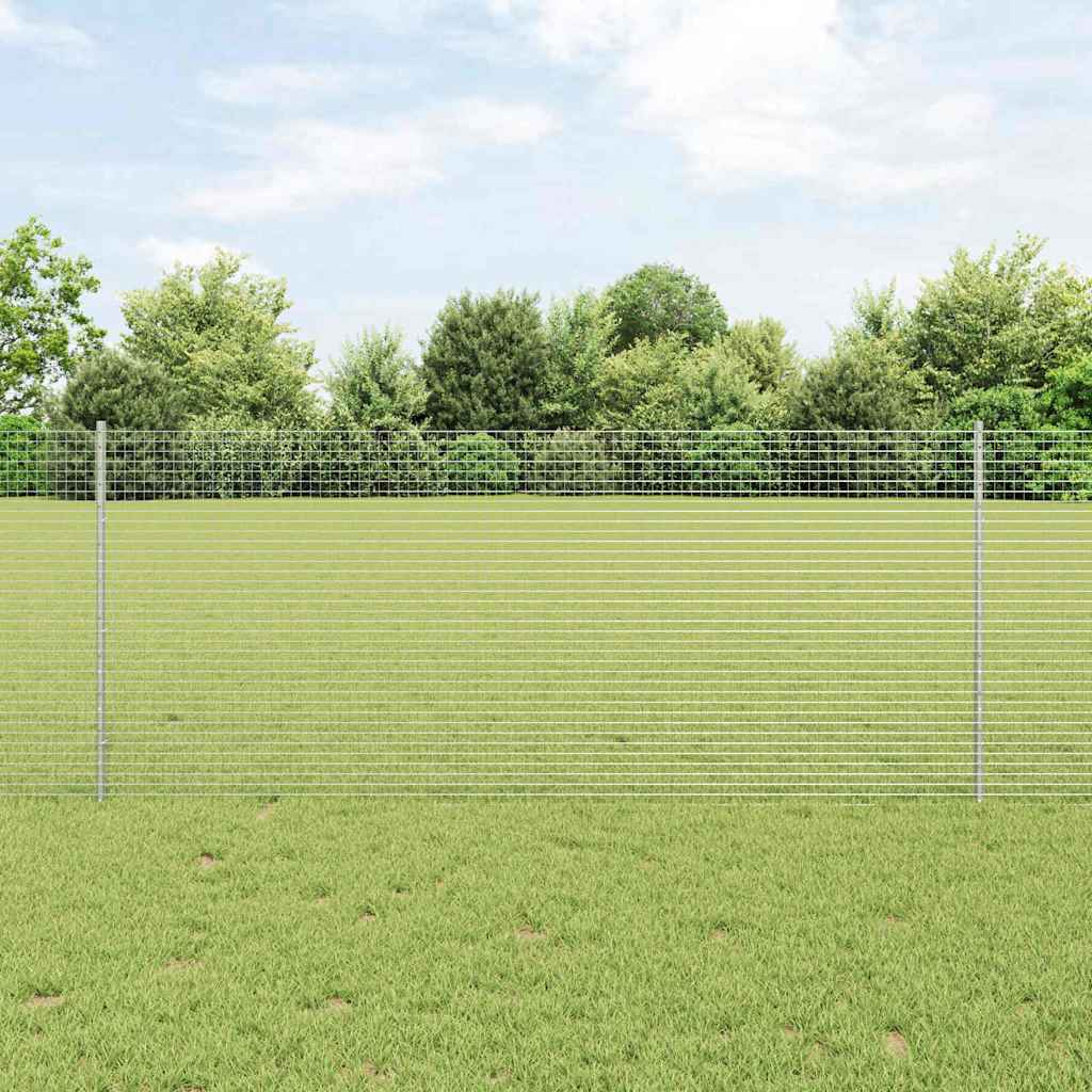 Svejsestålhegn med stolpe 25 x 1 m (B x H)