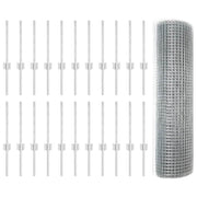 Svejsestålhegn med stolpe 50 x 0,4 m (B x H)