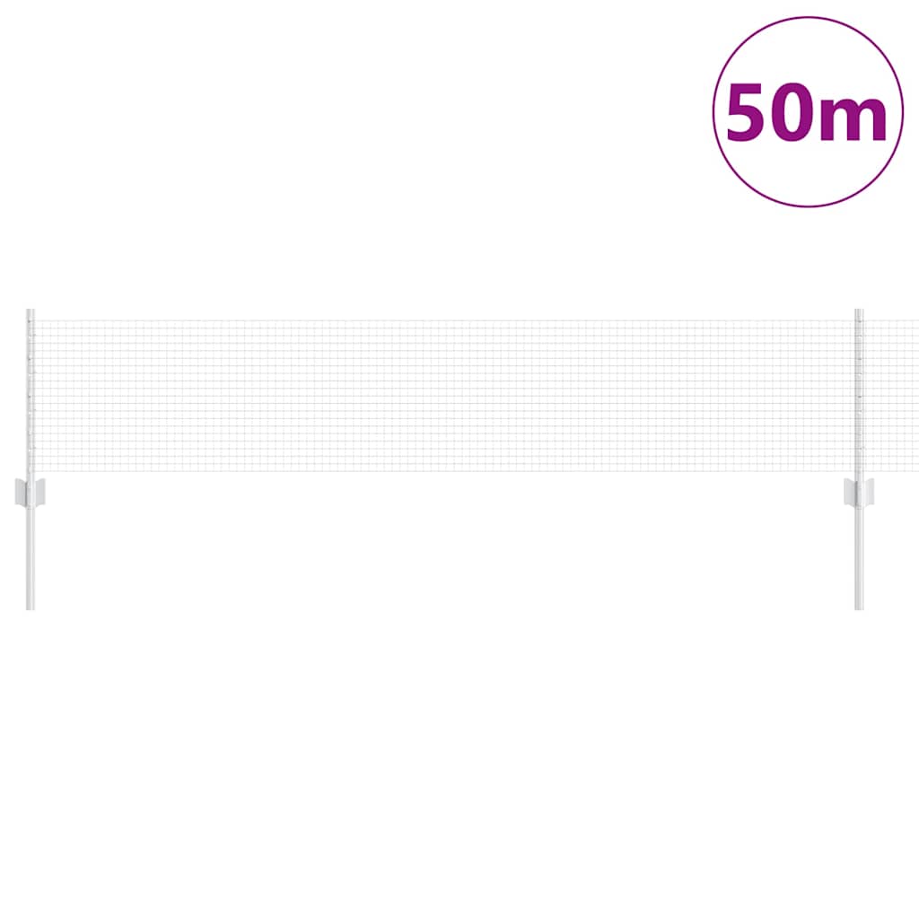 Svejsestålhegn med stolpe 50 x 0,4 m (B x H)