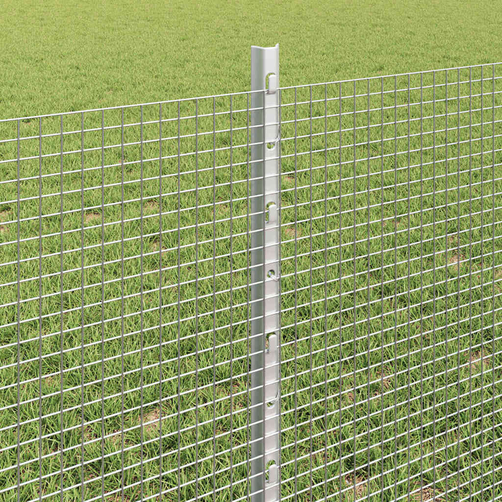 Svejsestålhegn med stolpe 50 x 0,6 m (B x H)