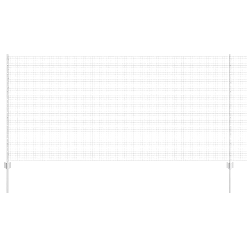 Hegn med post Sølv 1,2 x 50 m Stål