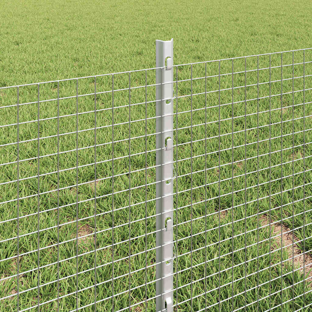 Svejsestålhegn med stolpe 100 x 0,4 m (B x H)