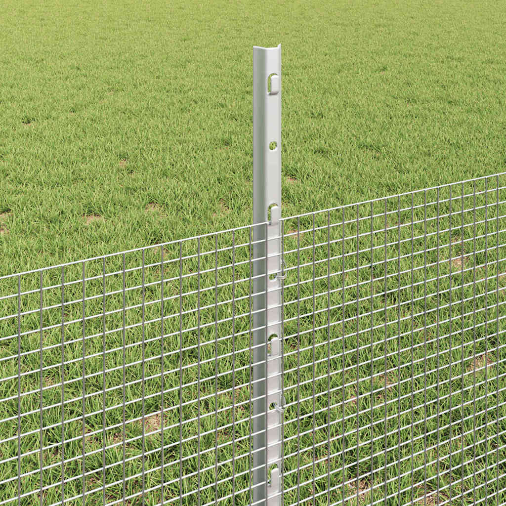 Svejsestålhegn med stolpe 100 x 0,5 m (B x H)