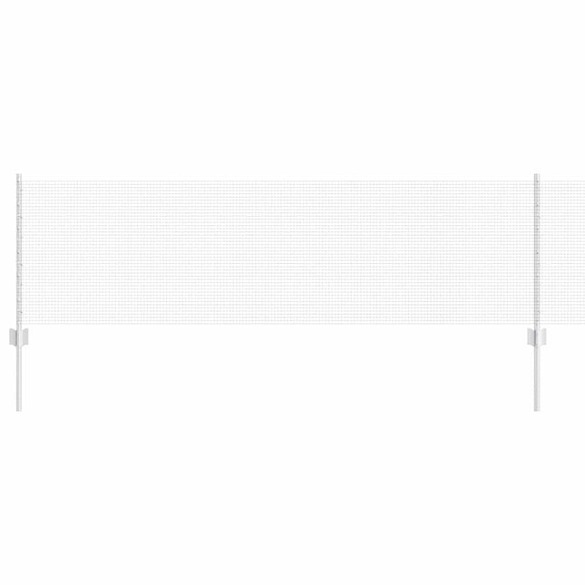 Svejsede trådhegn med stolper 100 x 0,6 m Galvaniseret stål