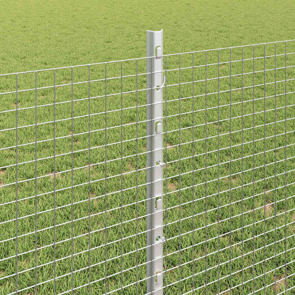 Svejsestålhegn med stolpe 100 x 0,8 m (B x H)