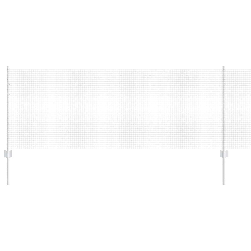 Svejsestålhegn med stolpe 100 x 0,8 m (B x H)
