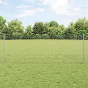 Svejsestålhegn med stolpe 100 x 0,8 m (B x H)