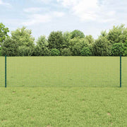 Svejsestålhegn med stolpe 25 x 0,6 m (B x H) PVC-belagt stål