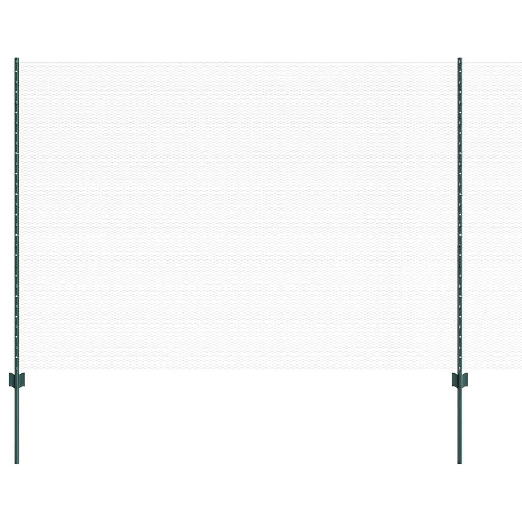 Svejset Trådhegn 25 x 1,6 m (B x H) PVC-belagt stål Grøn Mesh