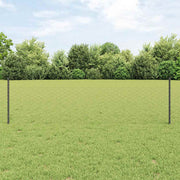 Svejset Trådhegn 50 x 0,5 m (B x H) PVC-belagt stål Grå Mesh