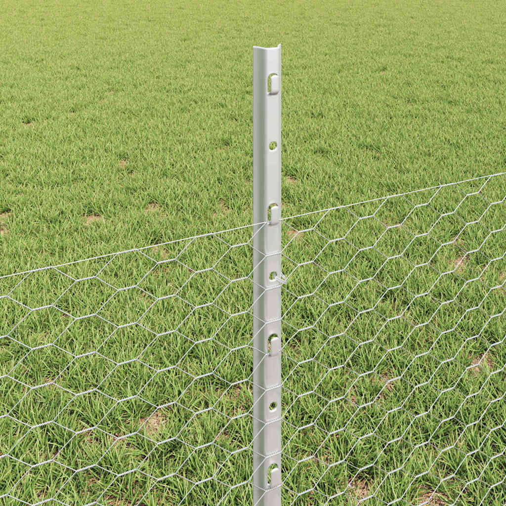 Svejset Trådhegn 10 x 0,5 m (B x H) Hot-Dip Galvaniseret Stål