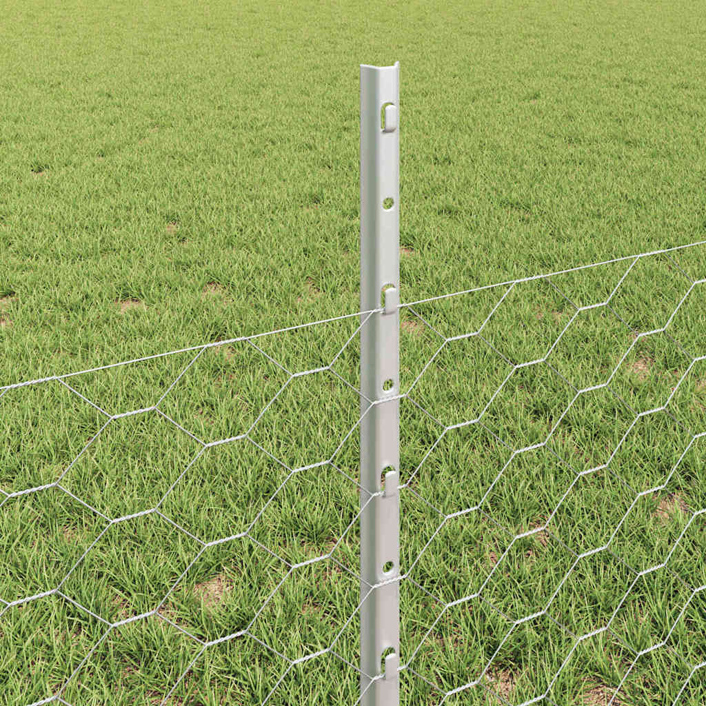 Svejset Trådhegn 10 x 0,5 m (B x H) Hot-Dip Galvaniseret Stål
