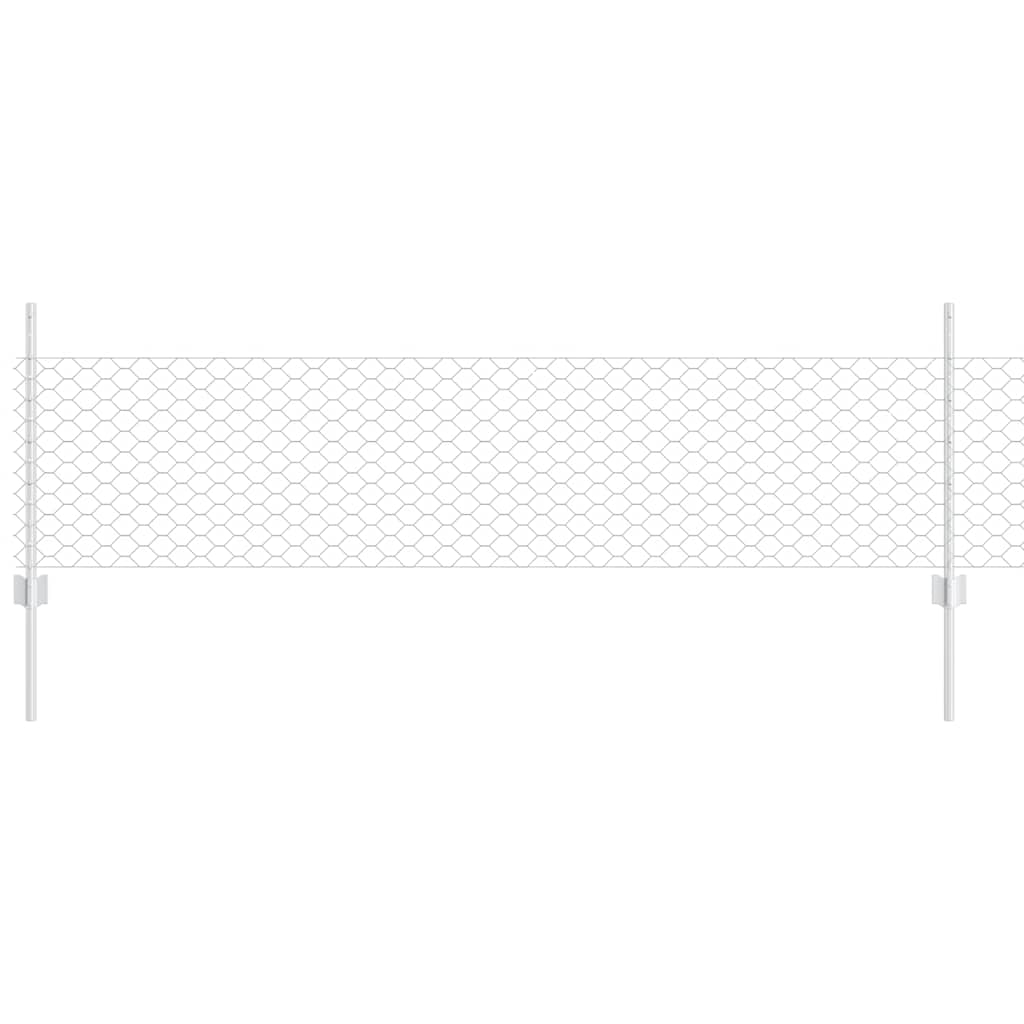 Svejset Trådhegn 10 x 0,5 m (B x H) Hot-Dip Galvaniseret Stål