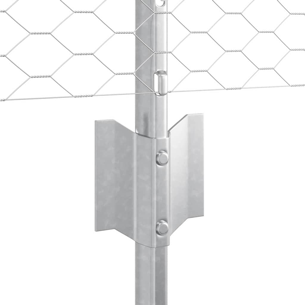 Svejset Trådhegn 10 x 0,8 m (B x H) Hot-Dip Galvaniseret Stål