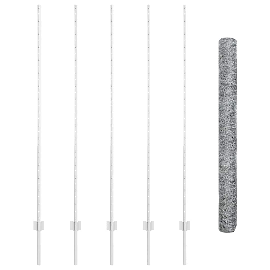 Svejset Trådhegn 10 x 1,6 m (B x H) Hot-Dip Galvaniseret Stål