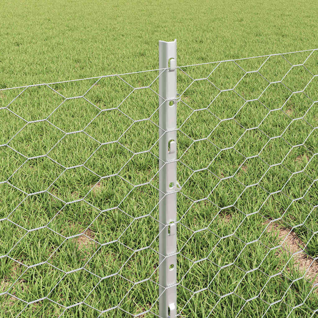 Svejset Trådhegn 25 x 0,4 m (B x H) Hot-Dip Galvaniseret Stål