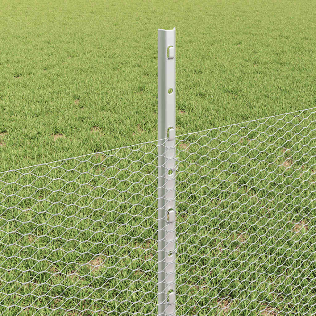 Svejset Trådhegn 25 x 0,5 m (B x H) Hot-Dip Galvaniseret Stål