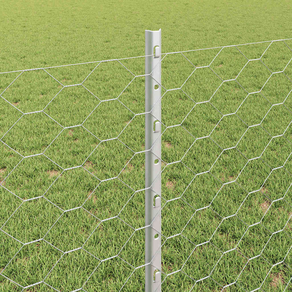 Svejset Trådhegn 25 x 0,8 m (B x H) Hot-Dip Galvaniseret Stål