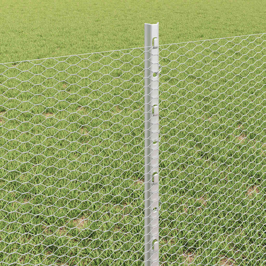 Svejset Trådhegn 50 x 0,6 m (B x H) Hot-Dip Galvaniseret Stål
