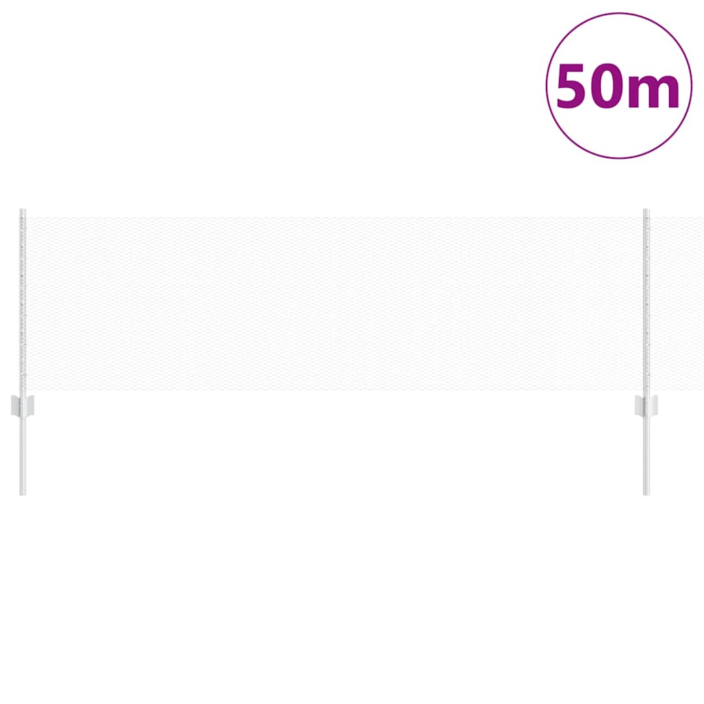 Svejset Trådhegn 50 x 0,6 m (B x H) Hot-Dip Galvaniseret Stål