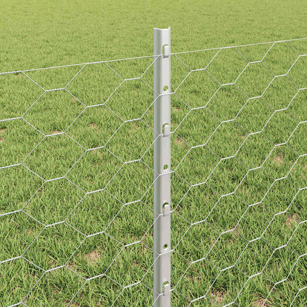 Svejset Trådhegn 50 x 0,6 m (B x H) Hot-Dip Galvaniseret Stål