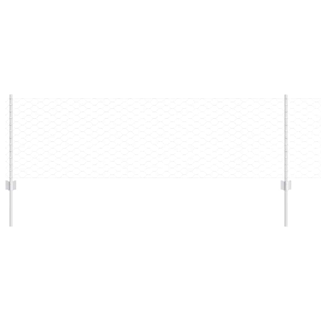 Svejset Trådhegn 50 x 0,6 m (B x H) Hot-Dip Galvaniseret Stål