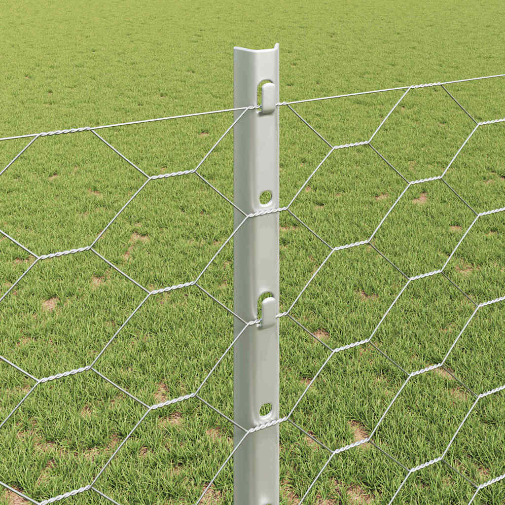 Svejset Trådhegn 50 x 1,2 m (B x H) Hot-Dip Galvaniseret Stål