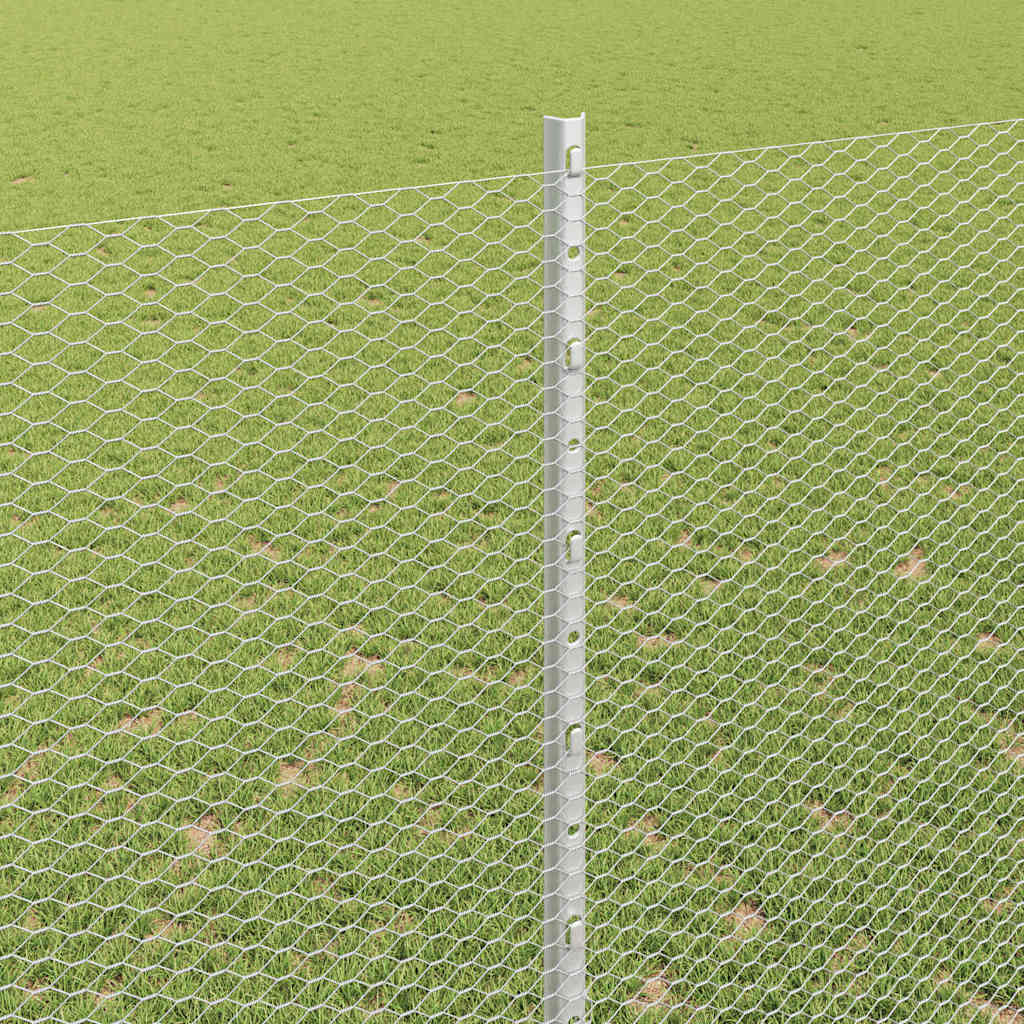 Svejset Trådhegn 50 x 1,5 m (B x H) Hot-Dip Galvaniseret Stål