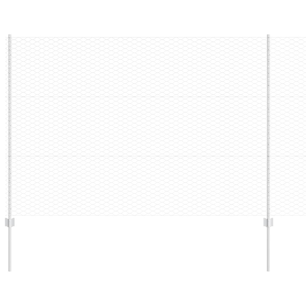 Svejset Trådhegn 50 x 1,5 m (B x H) Hot-Dip Galvaniseret Stål