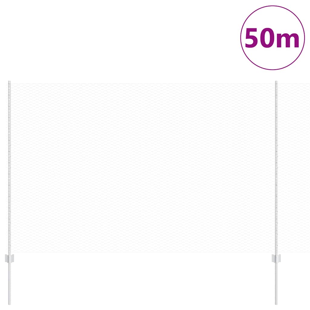 Svejset Trådhegn 50 x 1,6 m (B x H) Hot-Dip Galvaniseret Stål