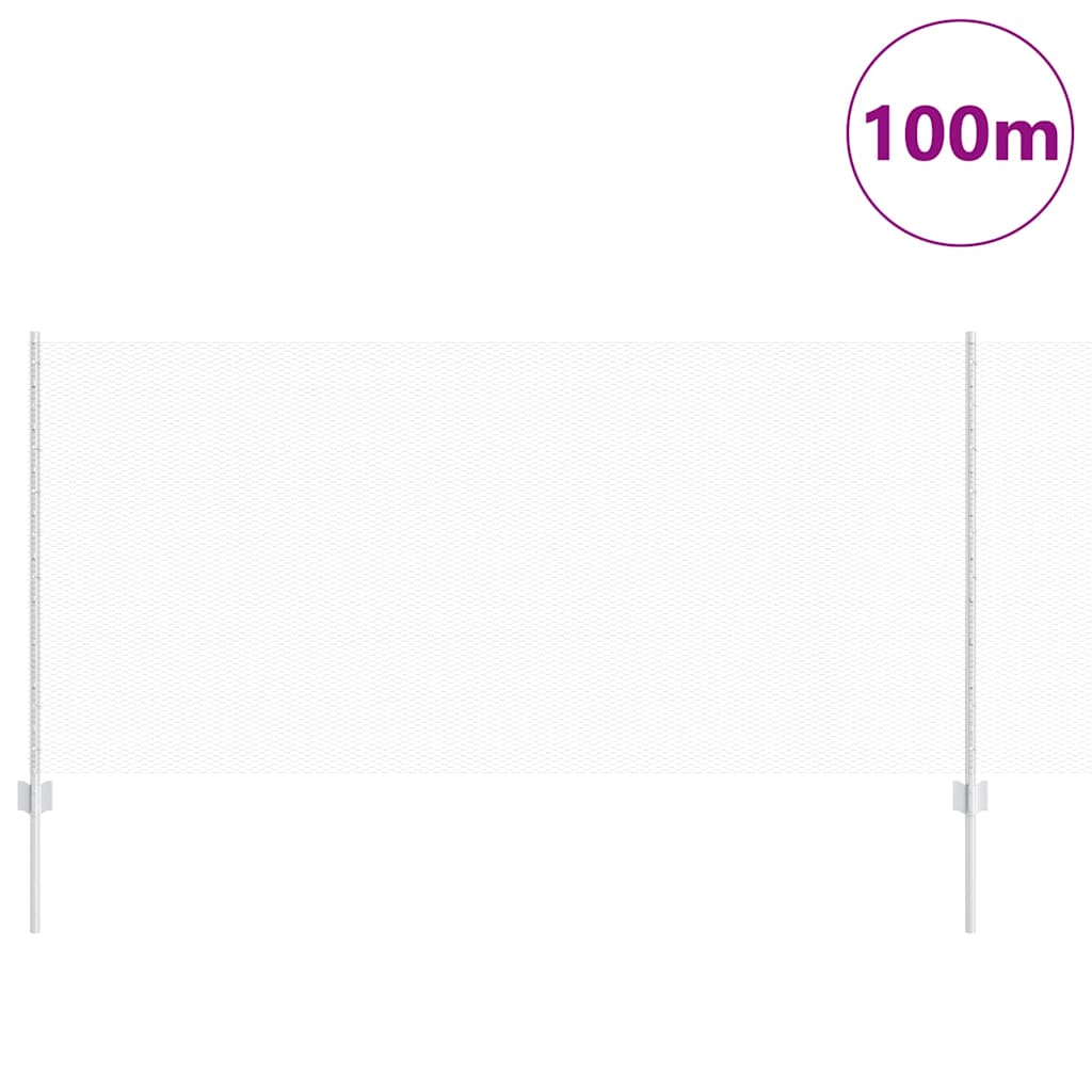 Svejset Trådhegn 100 x 1 m (B x H) Hot-Dip Galvaniseret Stål